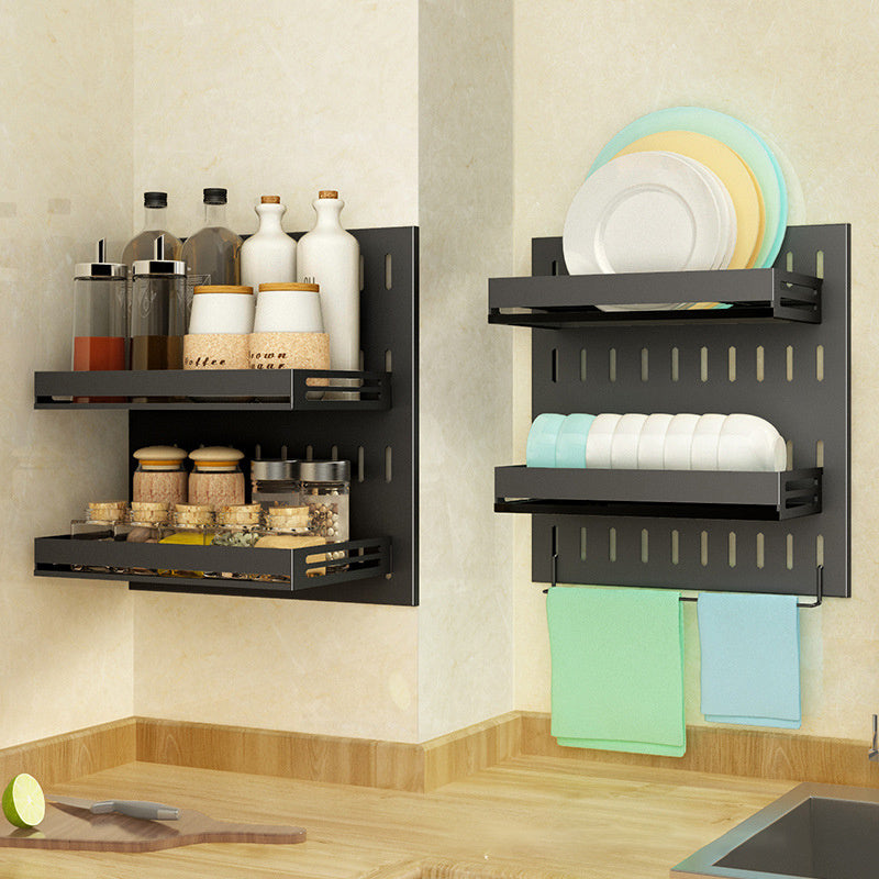 Wall-Mounted Kitchenware Shelf Set