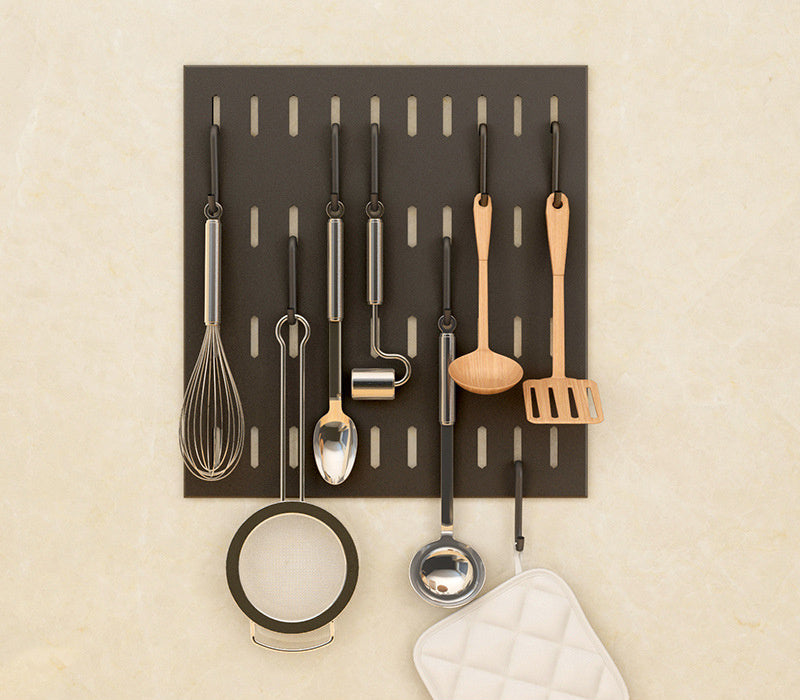 Wall-Mounted Kitchenware Shelf Set