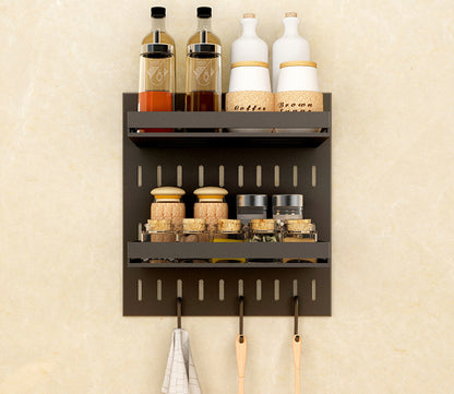 Wall-Mounted Kitchenware Shelf Set