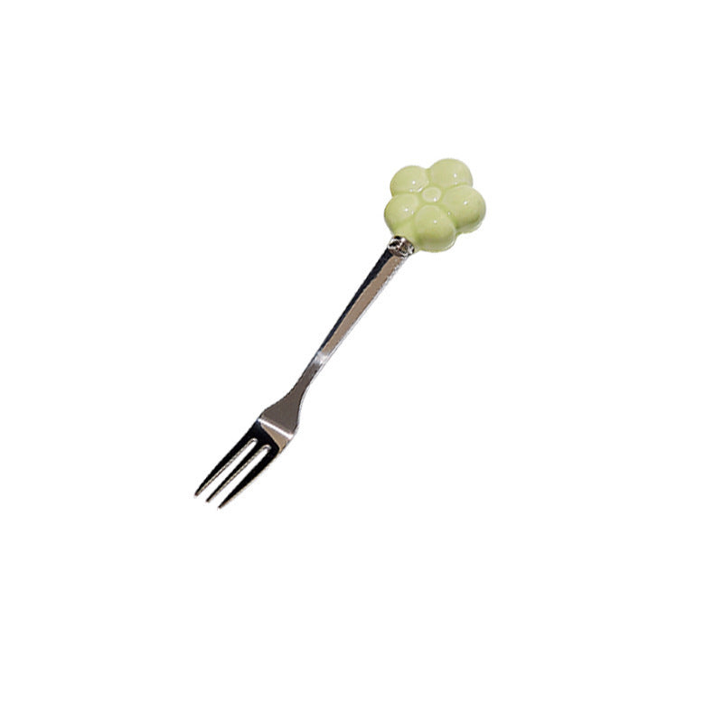 Sunflower Fruit Fork Set