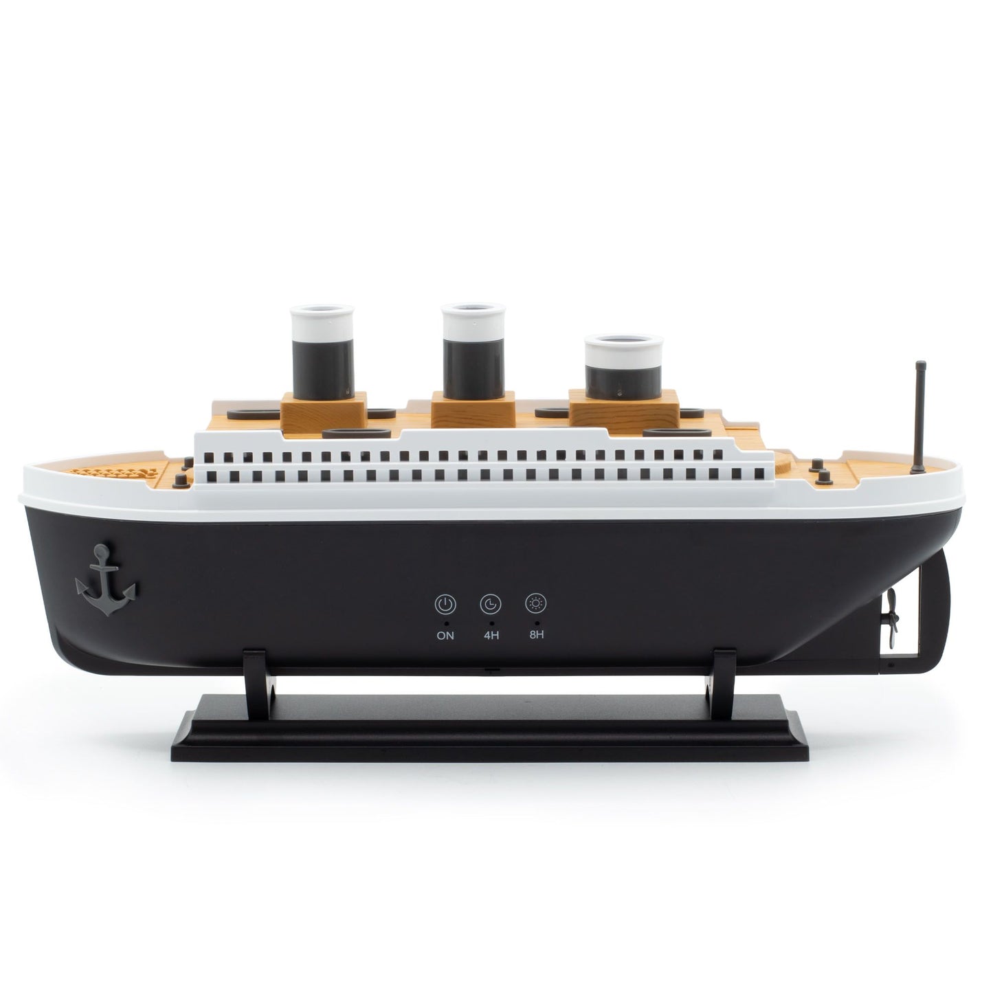 Ship Model Puff Effect Aroma Diffuser with Colour-Changing LED