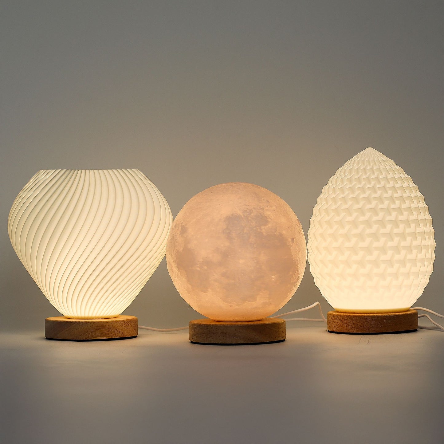 New Wave Lamp - USB - 3 settings - Moon