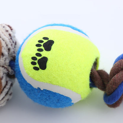 Corduroy Tennis Ball Toy
