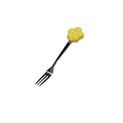 Sunflower Fruit Fork Set
